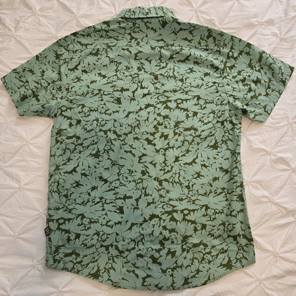 NWT Rare Howler Brothers Never Released Mansfield Shirt (Granite Green) - M - Picture 2 of 6